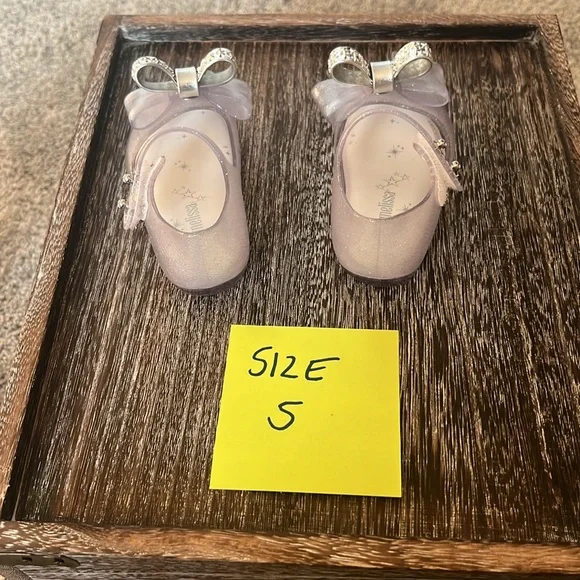 New Mini Melissa Clear Shoes for baby - Size 5 - Picture 3 of 4